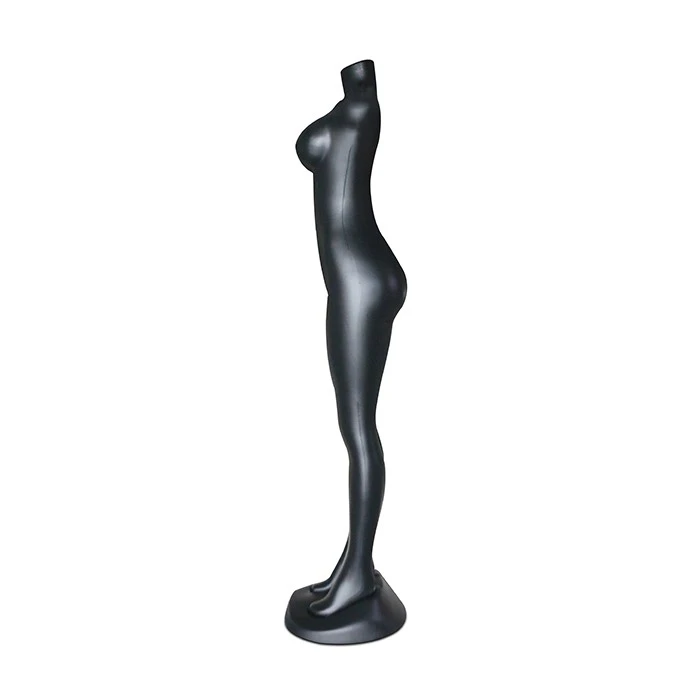 black plastic mannequin2 black plastic mannequin2