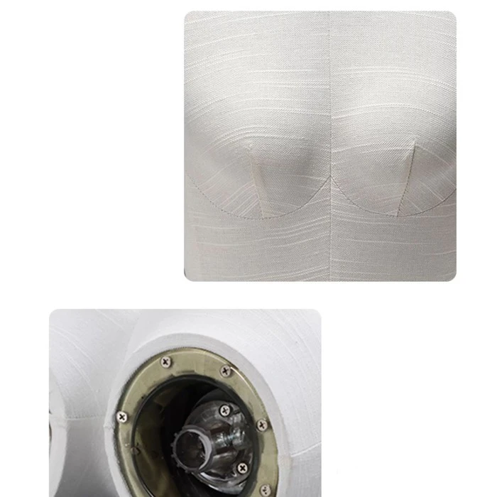 fabric wrapped bust torso (8) fabric wrapped bust torso (8)