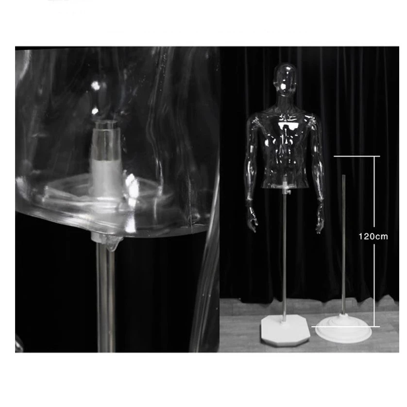 Transparent mannequin torso (5) Transparent mannequin torso (5)