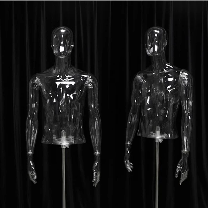 Transparent mannequin torso (4) Transparent mannequin torso (4)